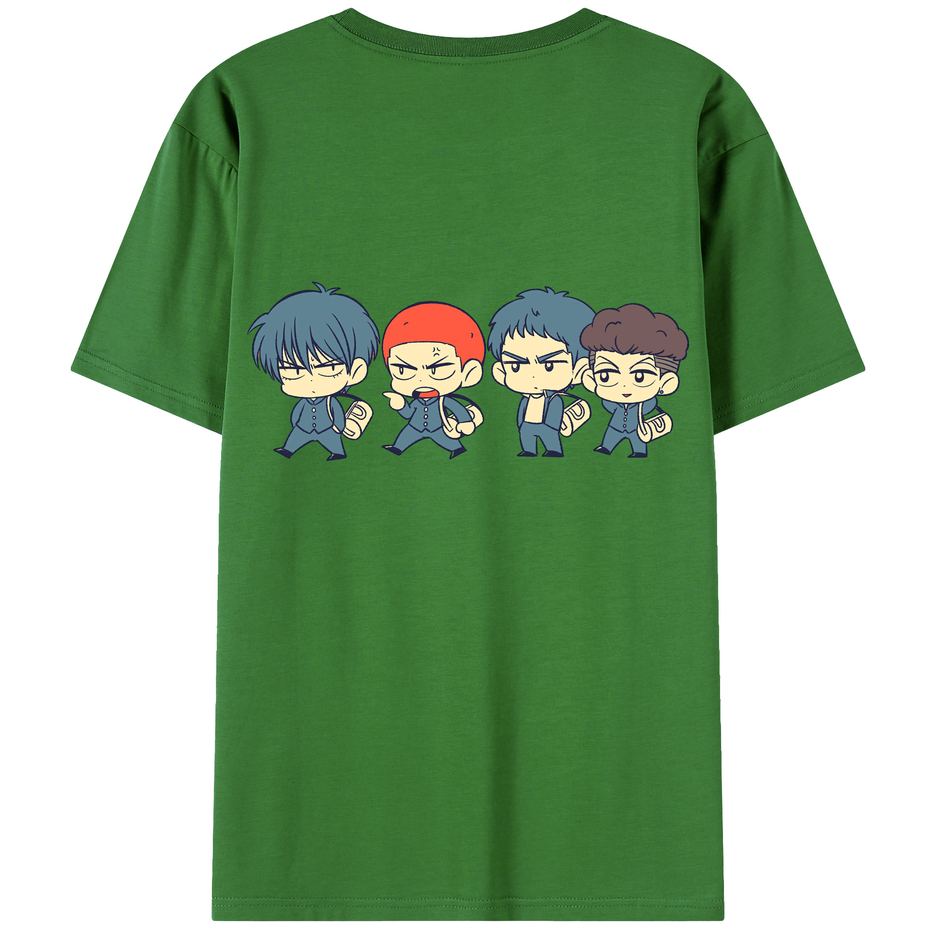 SLAM DUNK／スラムダンク レディース半袖Tシャツ(バックプリント)